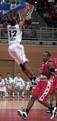 EuroChallenge 2010: WBC Raiffeisen Wels vs. Antwerp Giants 1.12.2009. Copyright © WBC Raiffeisen Wels / FIBAEurope.com.